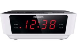 Philips AJ3115/05 Digital FM Alarm Clock Radio - White